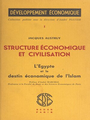 cover image of Structure économique et civilisation (1)